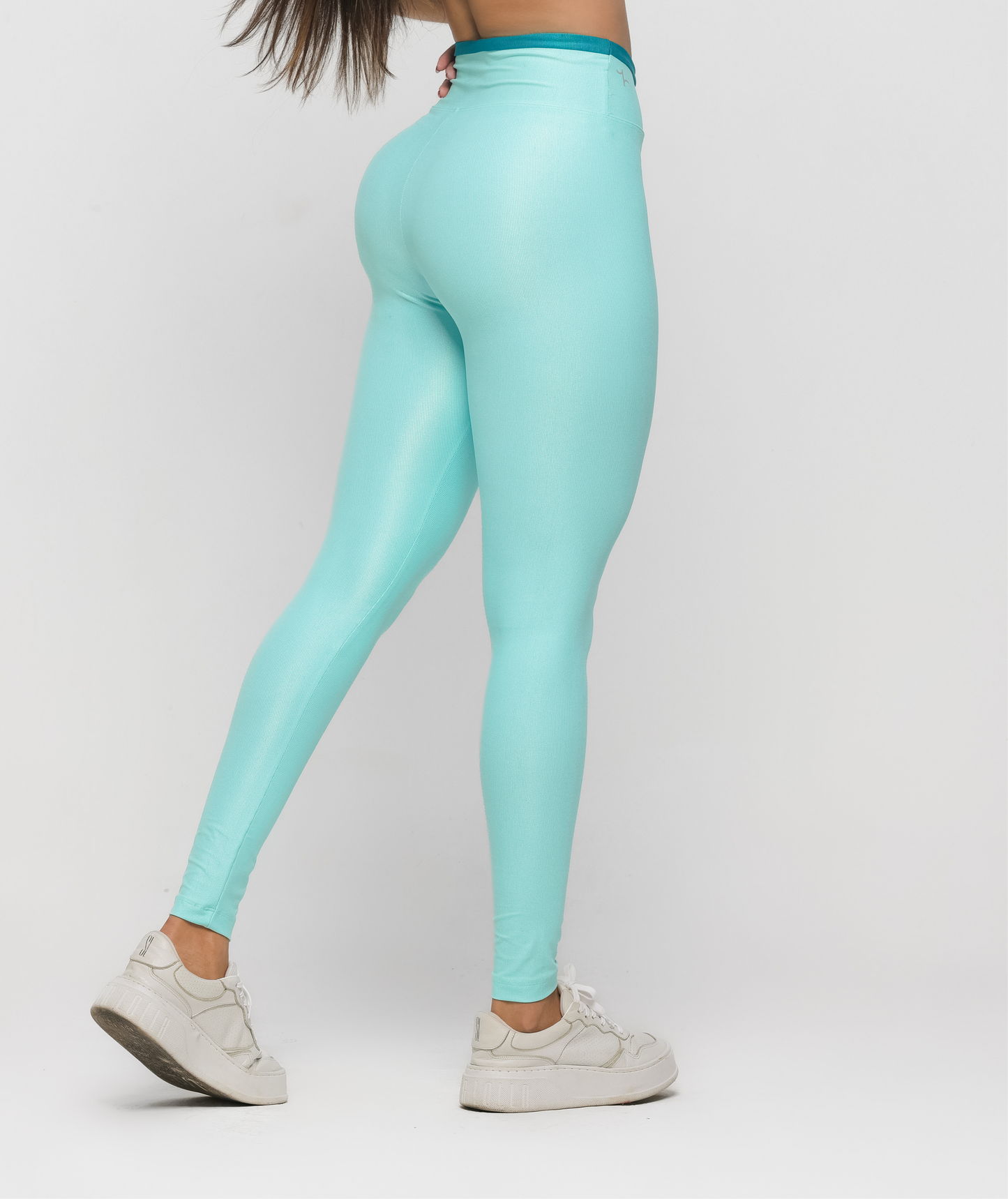 Vibrant Blue Dark Blue Details Legging